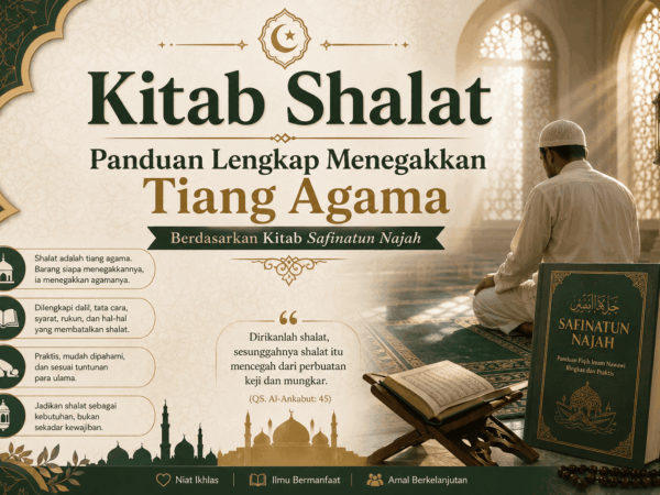 Kitab Shalat : Panduan Lengkap Menegakkan Tiang Agama Berdasarkan Kitab Safinatun Najah