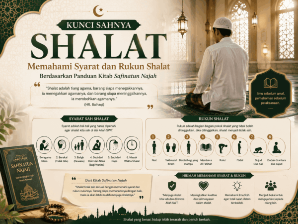 Kunci Sahnya Shalat : Memahami Syarat dan Rukun Shalat Berdasarkan Panduan Kitab Safinatun Najah